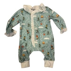 Sugar Bee Snowy Adventure Kids Pajama Set
